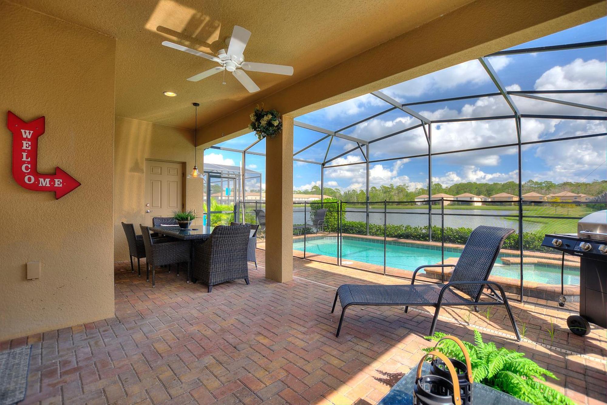 Stylish Cozy Family Getaway With Private Pool And Lake View Киссимми Экстерьер фото